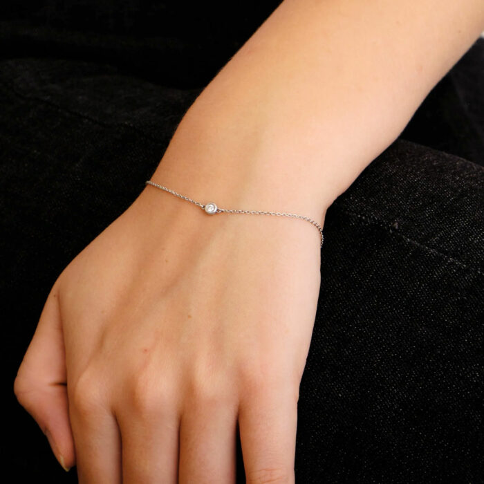 TIFFANY & CO - Diamond by the Yard Bracelet - Image 3