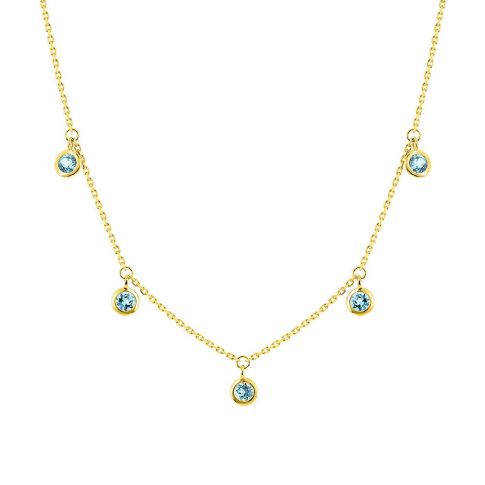 Topaz Pampilles Necklace