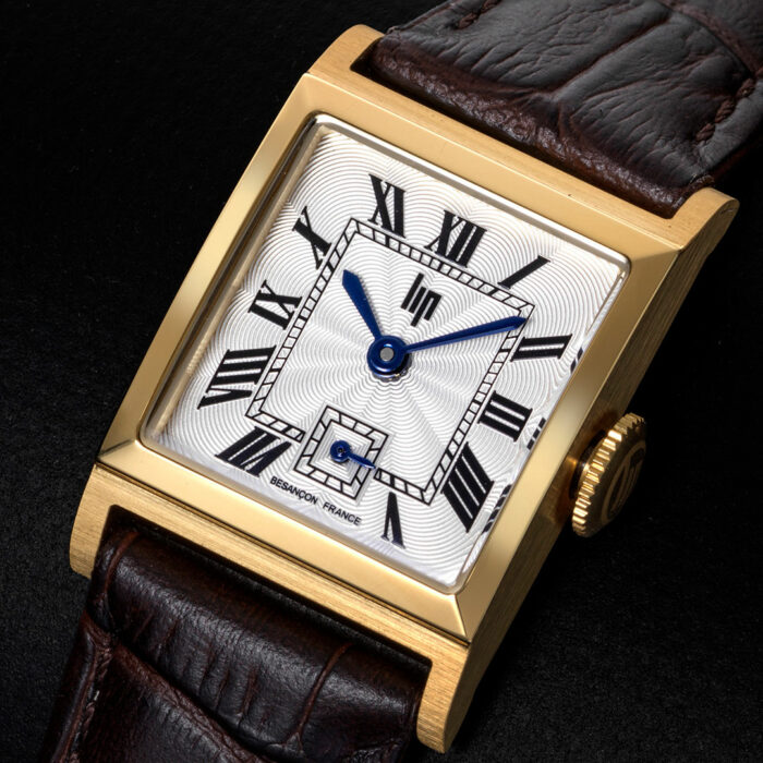 LIP Churchill C18 Watch - Golden with Brown Leather - Image 5