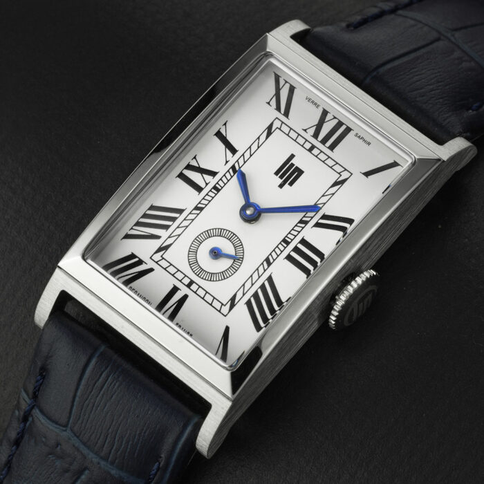 LIP Churchill T18 Watch 671937 Silver Blue Leather - Image 5