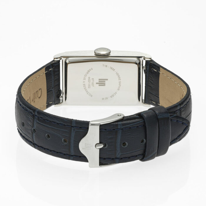 LIP Churchill T18 Watch 671937 Silver Blue Leather - Image 2