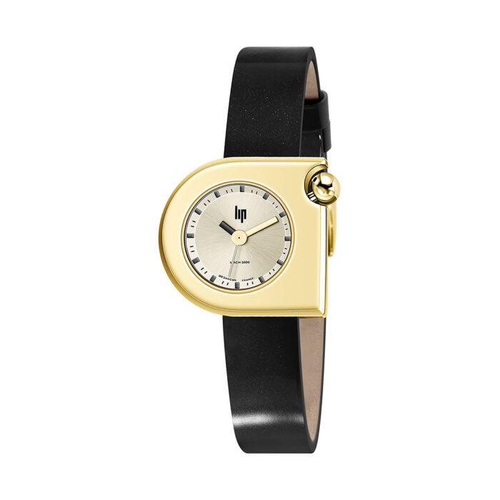 Lip Mach 2000 Mini Moon Black Gold Watch 671169