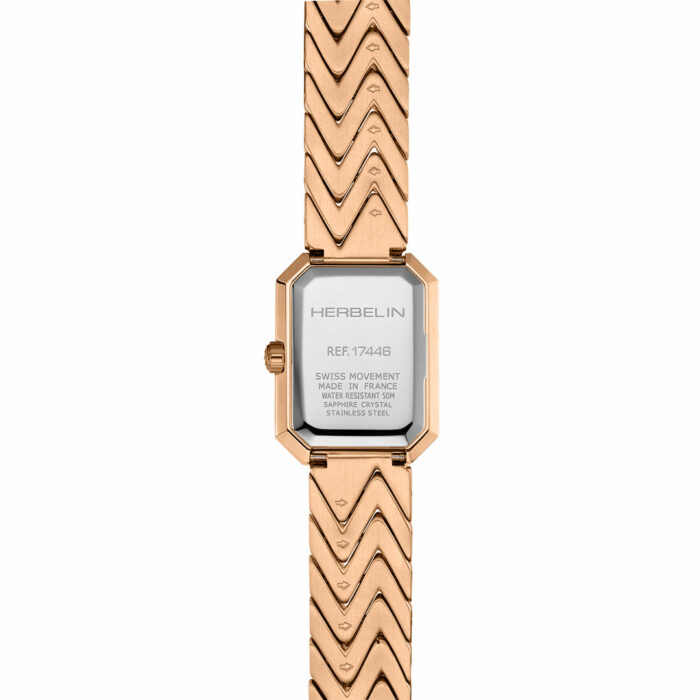 Herbelin Octogone Rose Gold Watch - Image 3