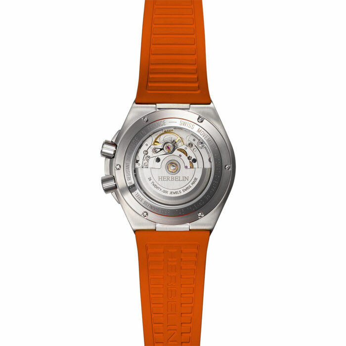 HERBELIN Cap Camarat Diver Orange Watch - Image 3