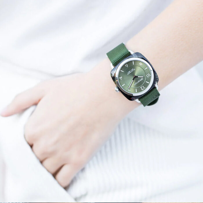 Briston Clubmaster Chic Green Watch - Image 2