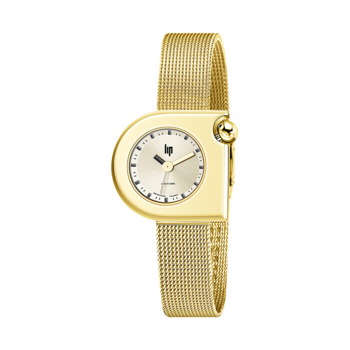 Lip Mach 2000 Mini Moon Gold Watch 671168