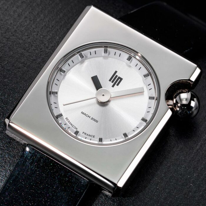 Lip Mach 2000 Mini Square Black Watch 671171 - Image 2