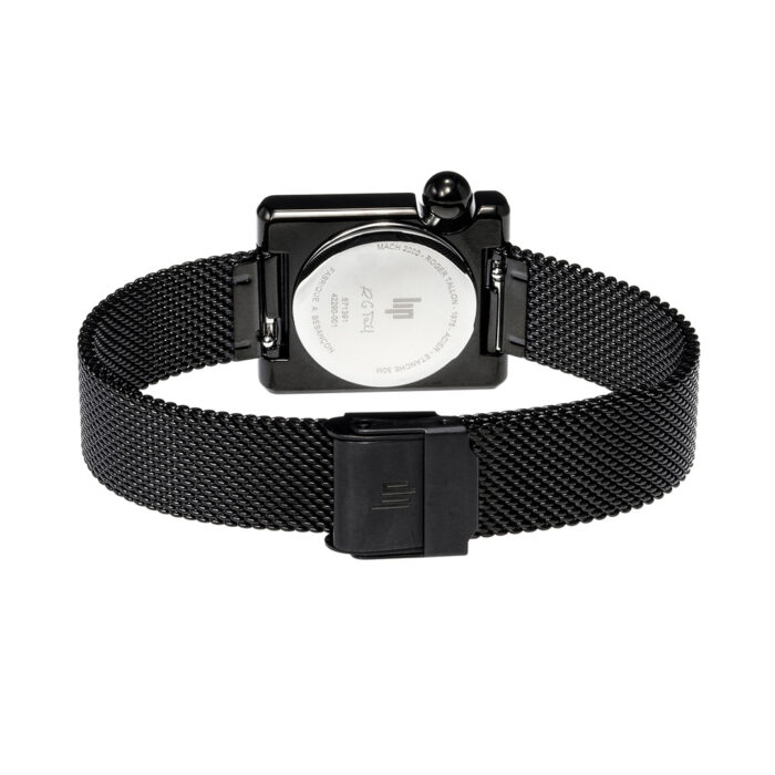 Lip Mach 2000 Mini Square Black Watch 671391 - Image 3