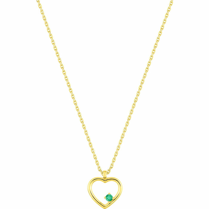 Emerald Heart Necklace - Image 2