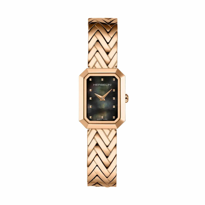 Herbelin Octogone Rose Gold Watch