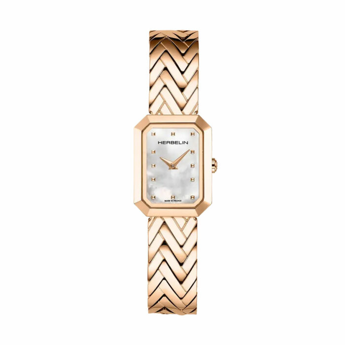 Herbelin Octogone Rose Gold Watch