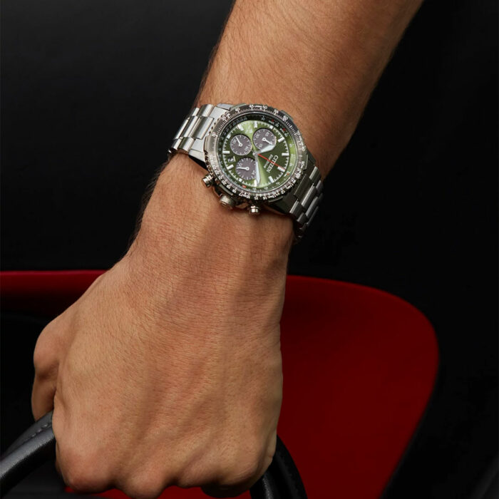 Citizen Promaster Air Navihawk Chronograph Green Watch CA4664-60W - Image 3