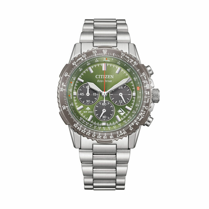 Citizen Promaster Air Navihawk Chronograph Green Watch CA4664-60W