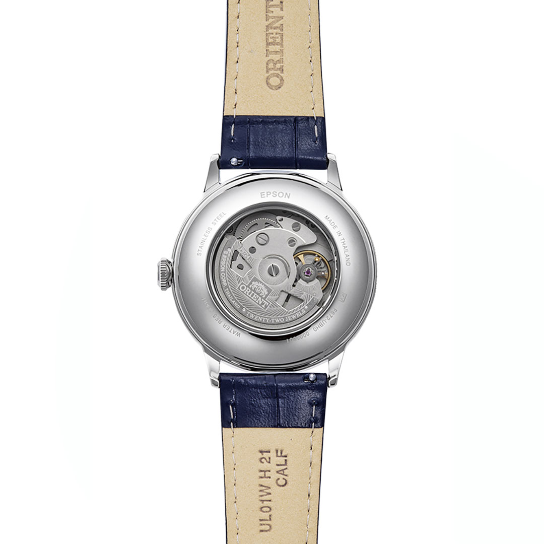 Orient Bambino 40.5mm Blue Dial Dress Watch RA-AC0030L - Image 3