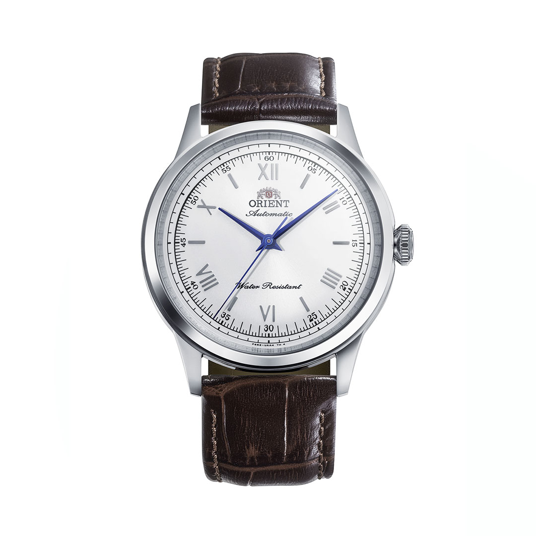 Orient Bambino 38mm Watch Leather White RA-BB0002S