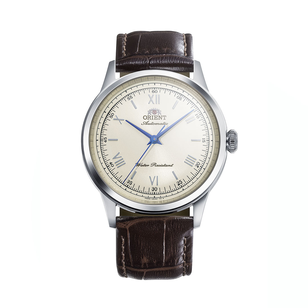 Orient Bambino 38mm Watch Leather Beige RA-BB0003Y