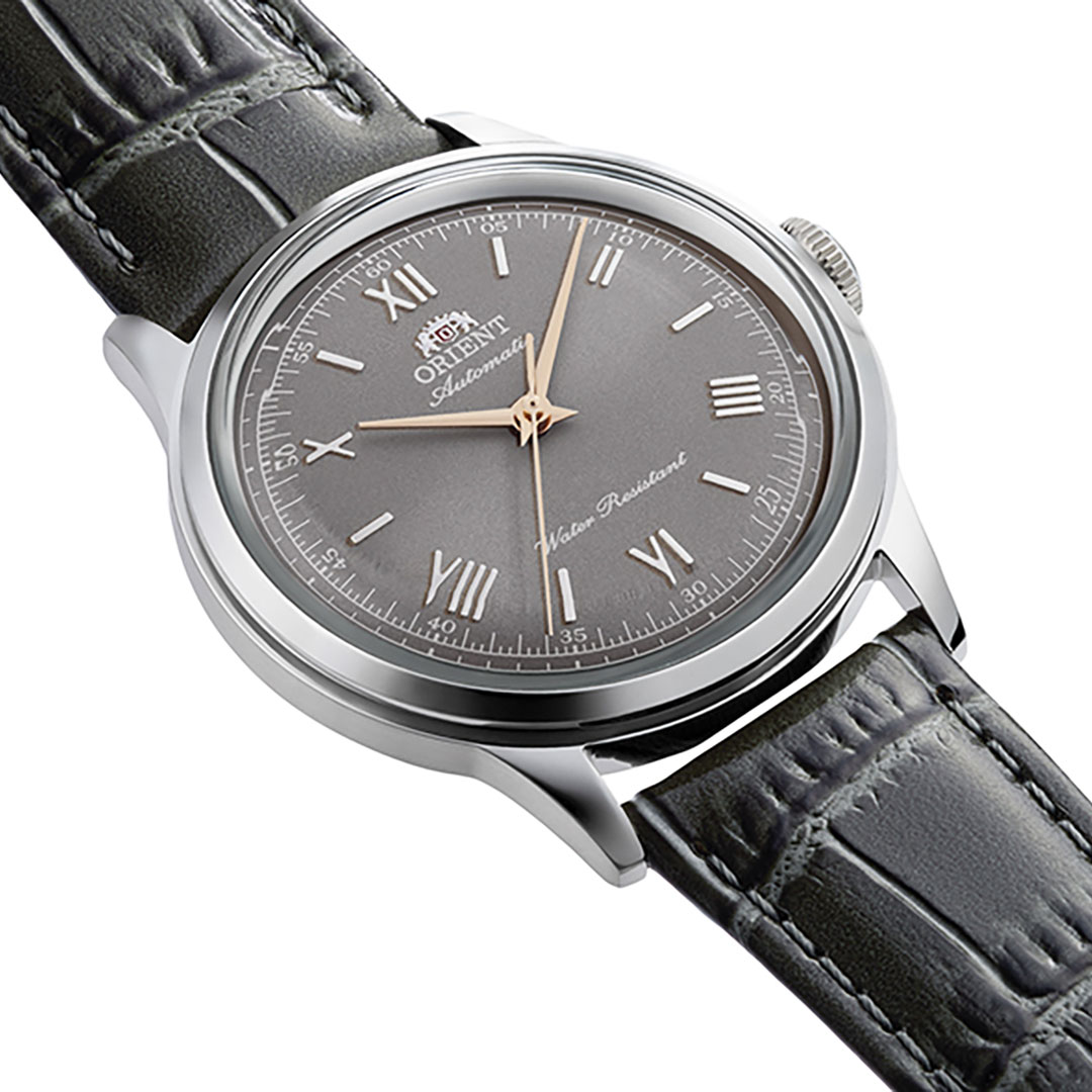 Orient Bambino 38mm Grey Watch RA-BB0006N - Image 2