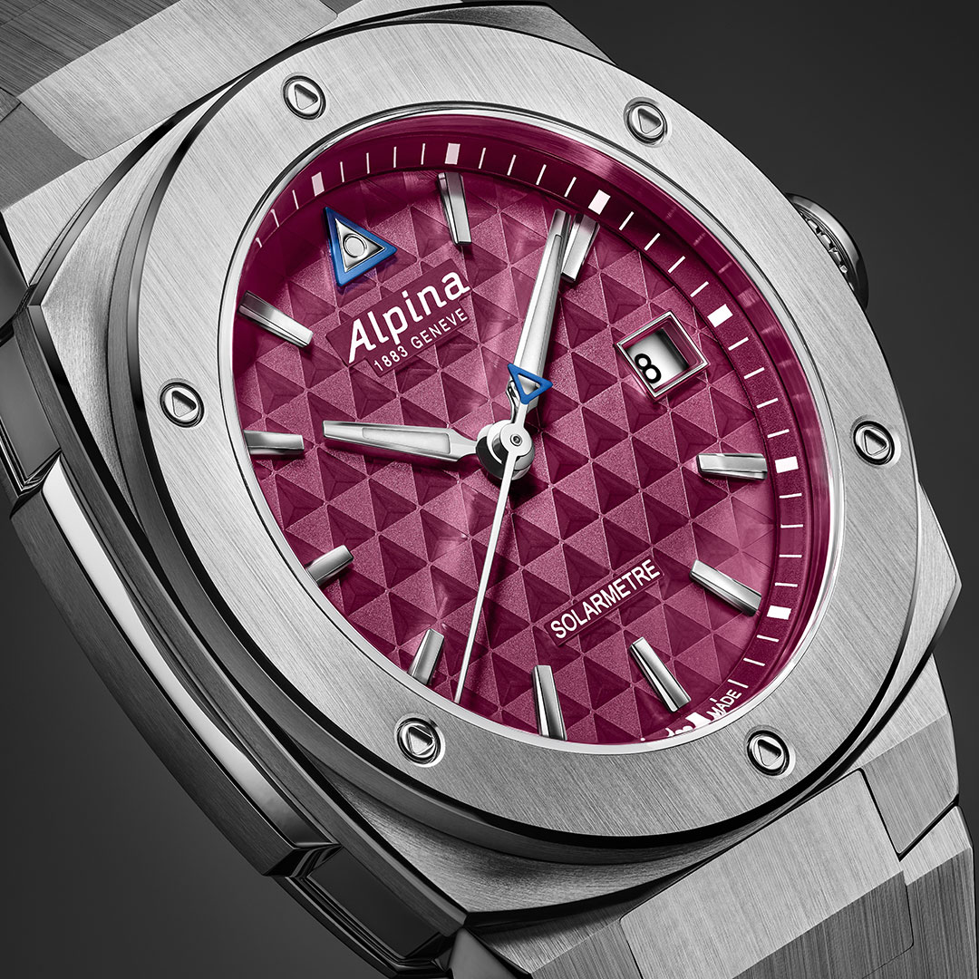 Alpiner Watch Red Dial AL-140BRG3AE6B