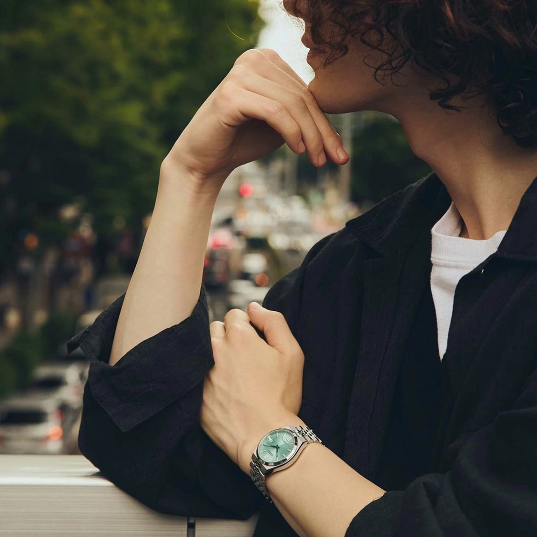 Citizen Tsuyosa 60 Green Watch 37mm NK0030-51X - Image 6