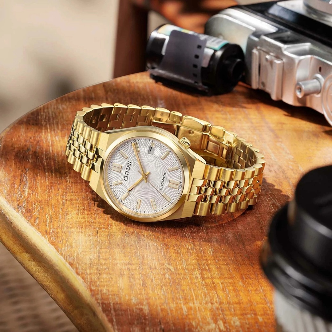 Citizen Tsuyosa 60 Gold Watch 37mm NK0032-56A - Image 5