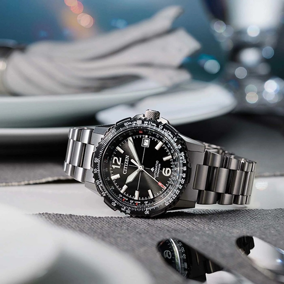 Citizen Promaster Sky Navihawk Mechanical Black Watch NK0044-57E - Image 6