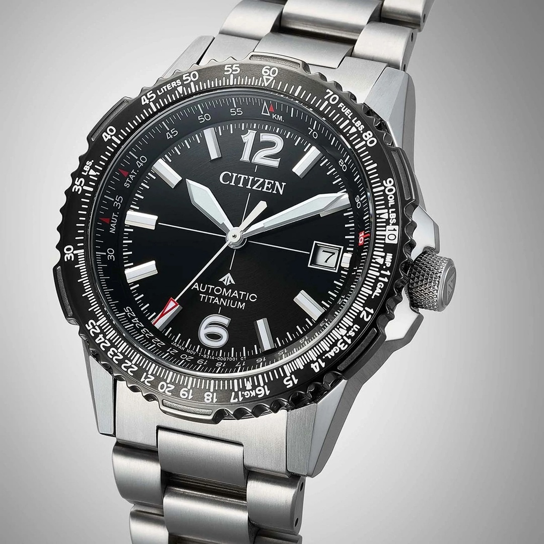Citizen Promaster Sky Navihawk Mechanical Black Watch NK0044-57E - Image 4