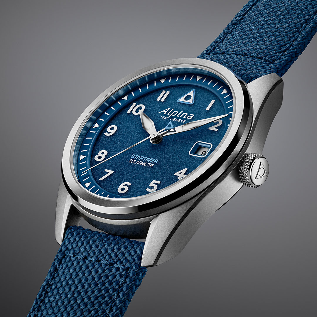 Alpina Startimer Pilot Solarmetre Watch AL-140BLW3S26 - Image 4