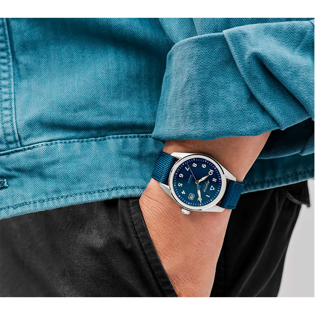 Alpina Startimer Pilot Solarmetre Watch AL-140BLW3S26 - Image 3