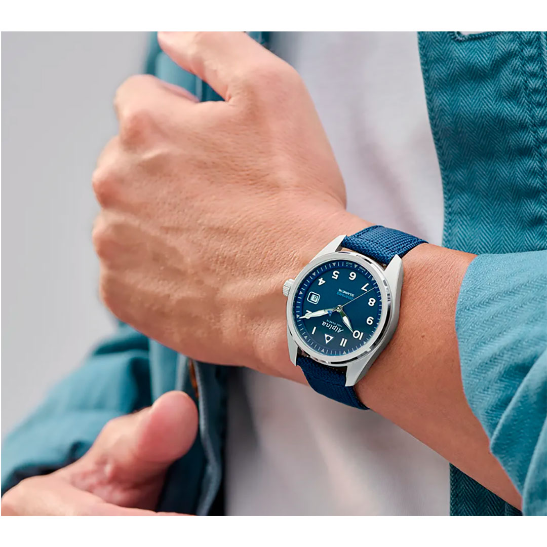 Alpina Startimer Pilot Solarmetre Watch AL-140BLW3S26 - Image 2