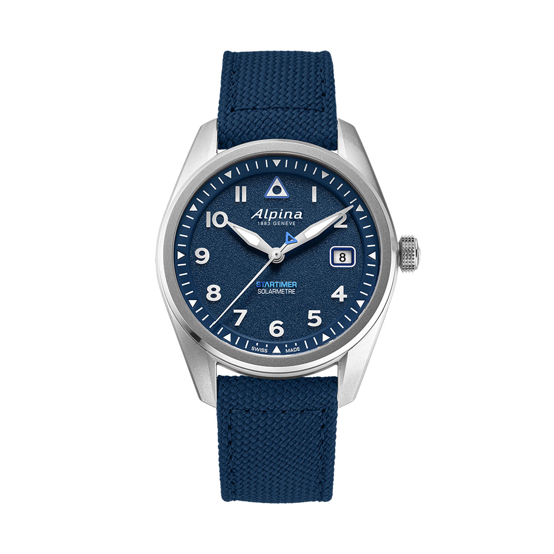 Alpina Startimer Pilot Solarmetre Watch AL-140BLW3S26